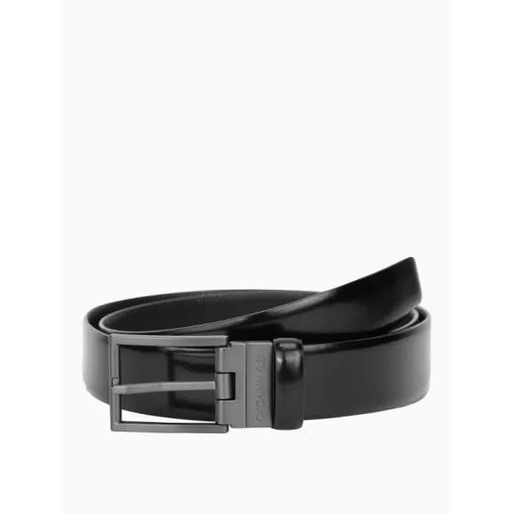 卡尔文·克莱恩/Calvin Klein 男士新款针扣简约皮带/腰带 MB0081 F2000-CKCK